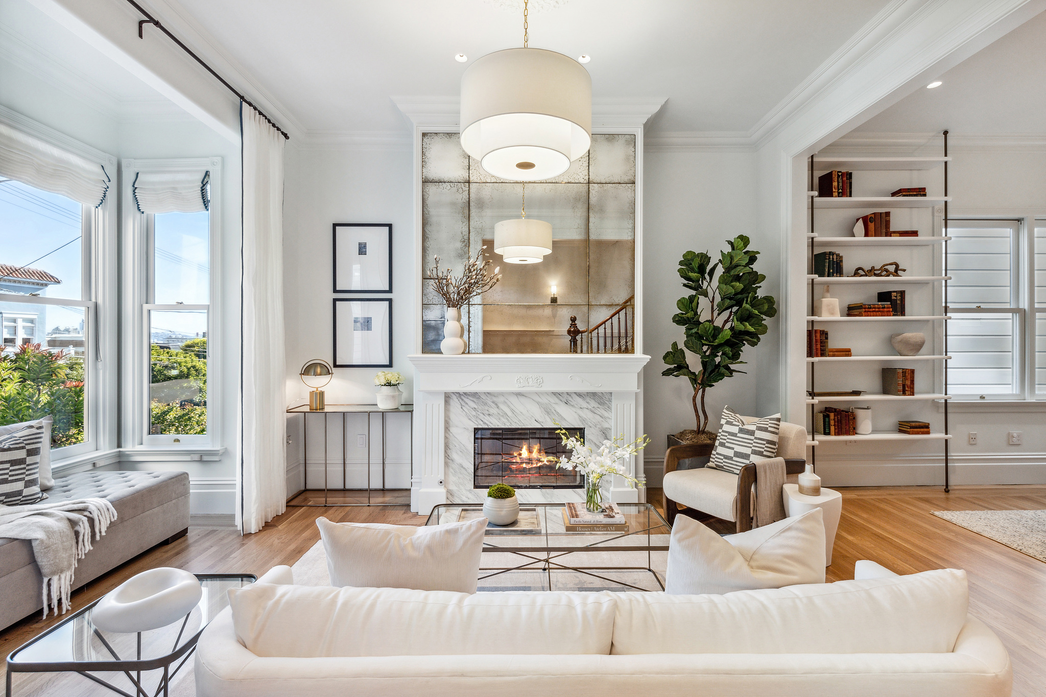 Architectural Photograph of Living Room