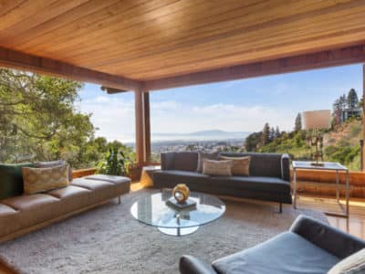 “A Midcentury Modern With Floor-to-Ceiling Windows Seeks $1.4M in Berkeley, CA”
